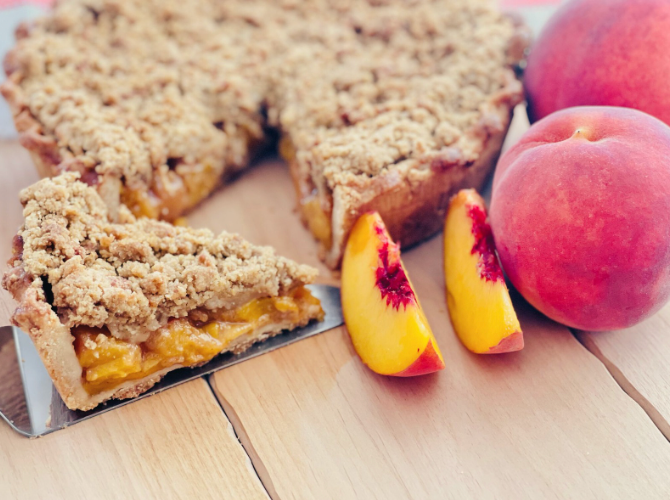 Seasonal Peach Pie