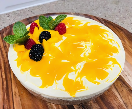 Creamy Mango Swirls